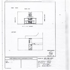 Planimetria 2 locali a Lissone