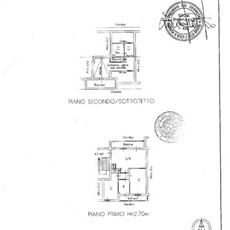 Planimetria 3 locali a Briosco